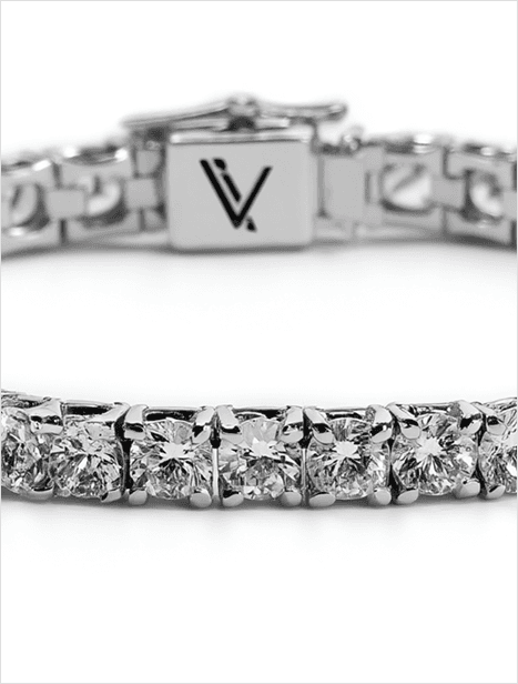 VI White Gold Bracelet